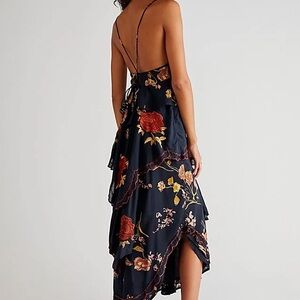 Free People Audrey Embroidered Maxi Dress XS
